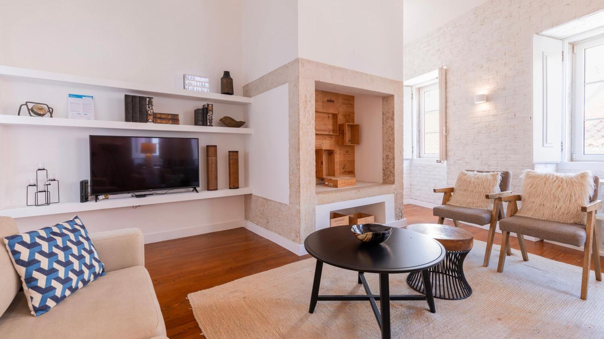 Charming 3Bdr Duplex In City Center By Lovelystay 리스본 외부 사진